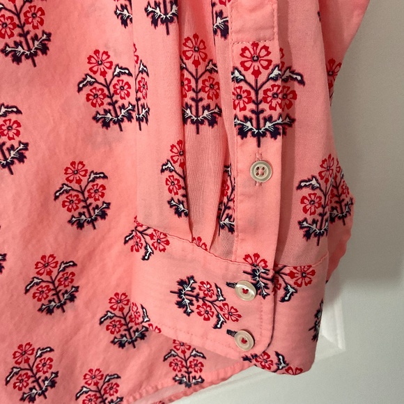 Talbots Button Down Shirt - Pink - Picture 6 of 11